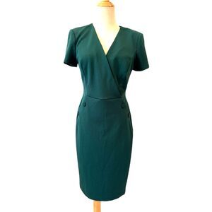 calvin klein solid faux leather tie waist sheath dress Calvin Klein Faux Leather Dresses for Women for sale